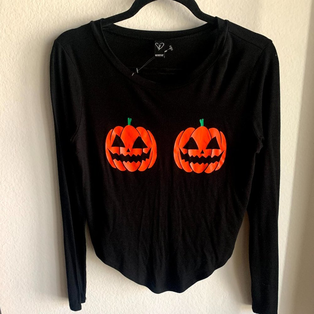PUMPKIN PATCH CROPPED GRAPHIC TEE S Windsor